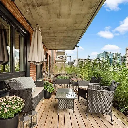 New In Helsfyr Oslo, Near Central Апартаменты